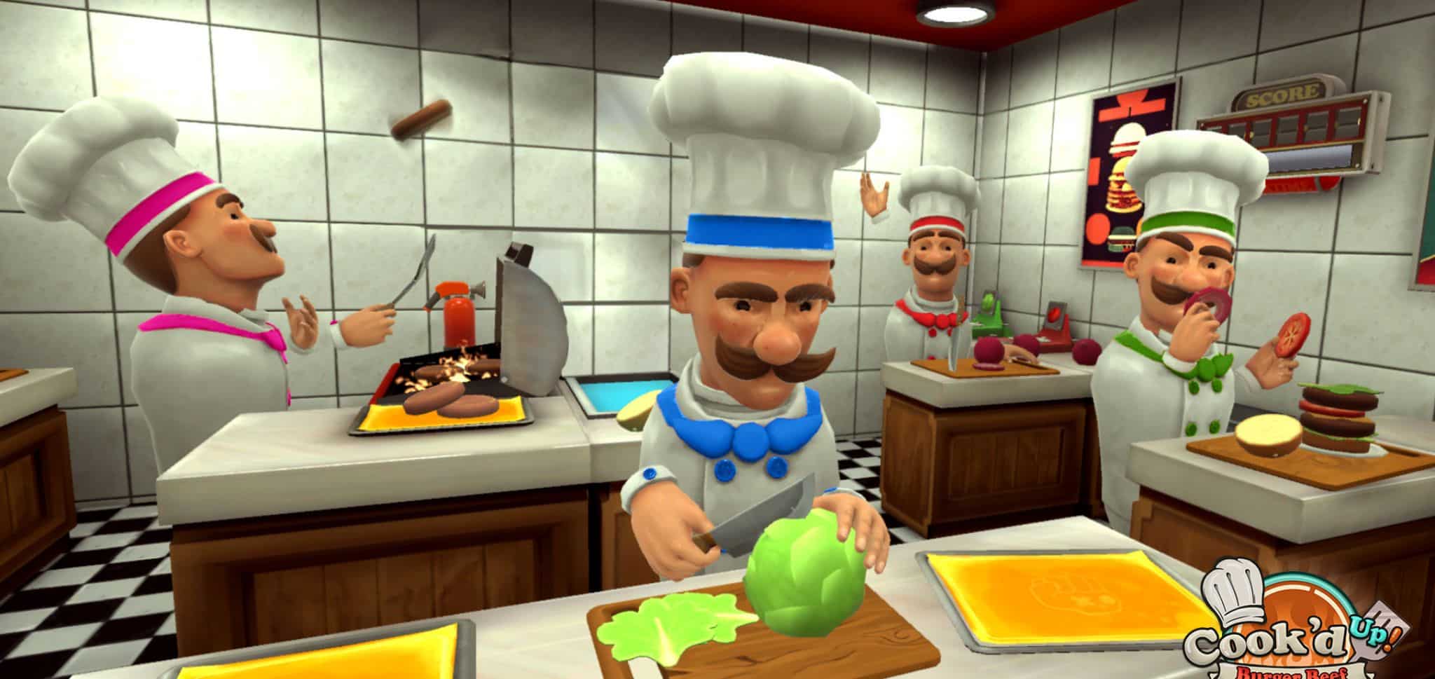 screenshot cook'd up vr game 