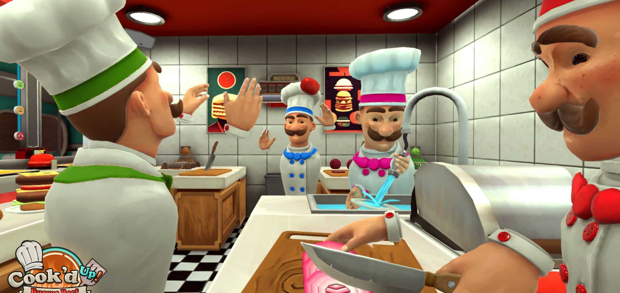 screenshot cook'd up vr game 