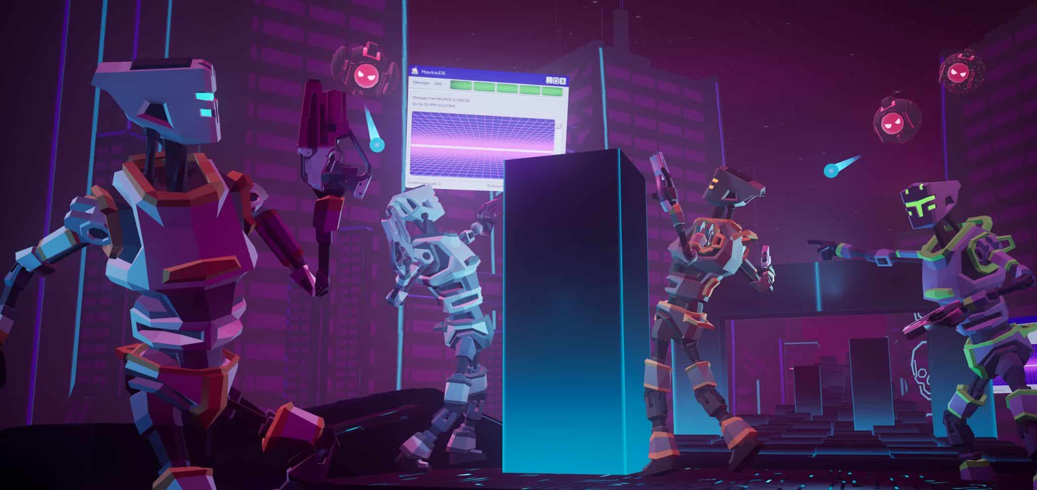 screenshots cyber shock shooter game